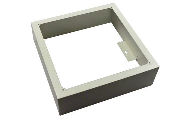 White surface mount square back box for PC-580S