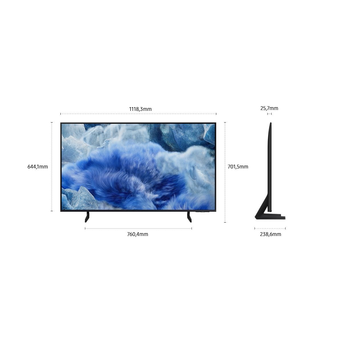 50in Q8 series QLED 4K TV - 2025