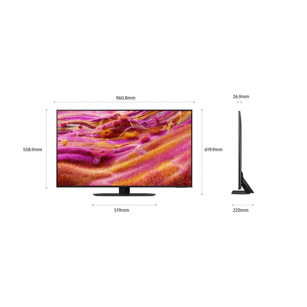 43in QN90 series NEO-QLED 4K TV - 2025