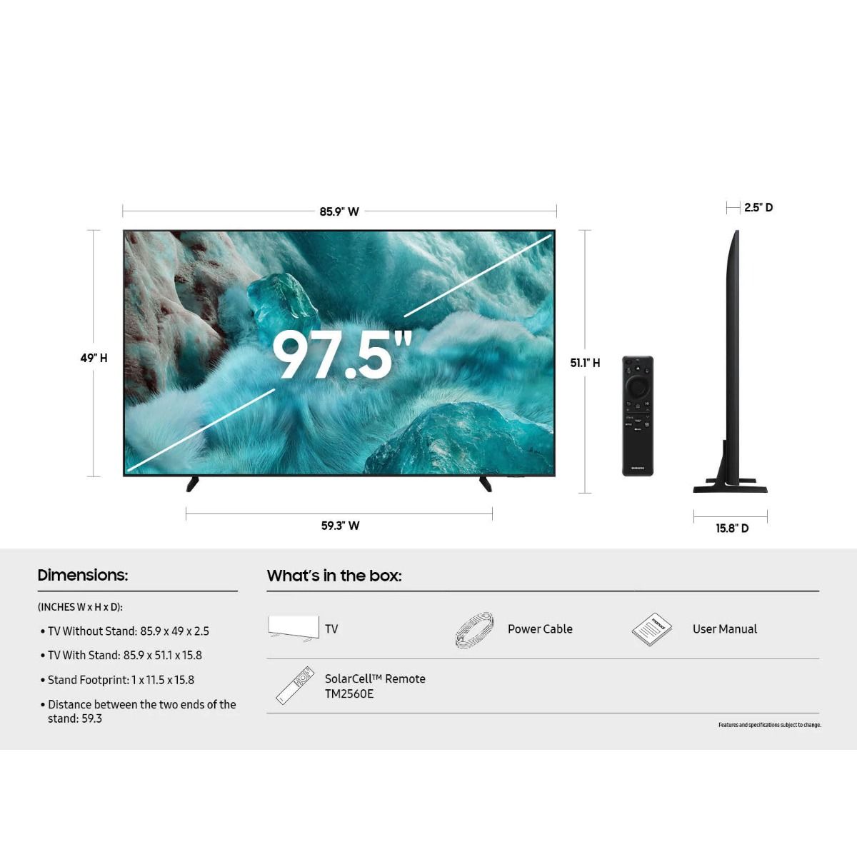 98in Q7 Series QLED 4K TV - 2025