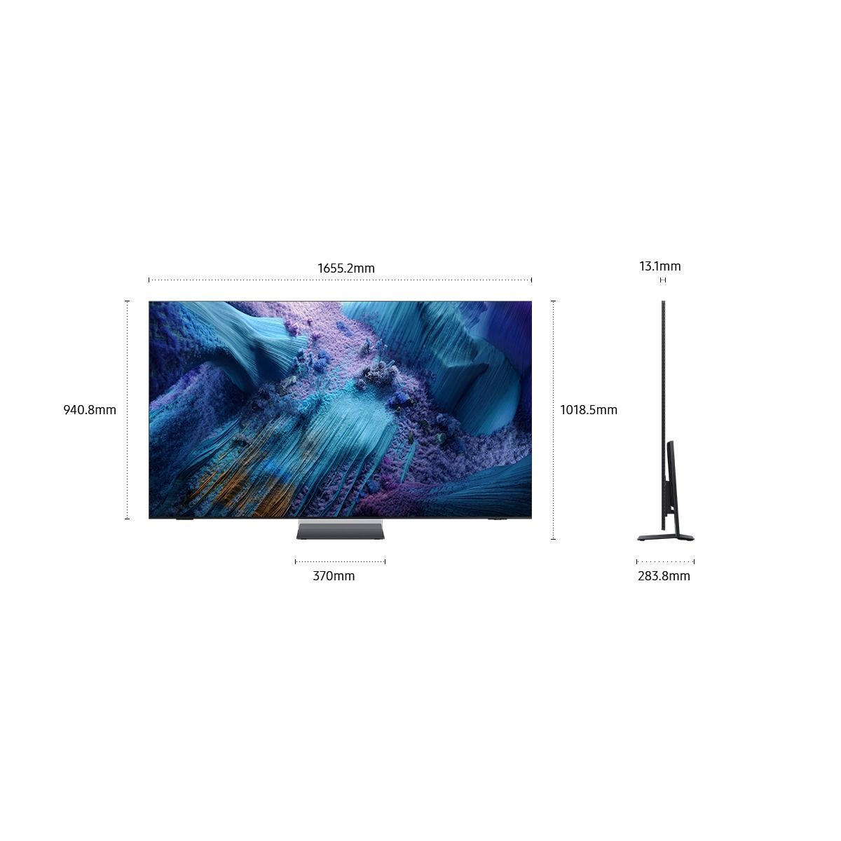 75in QN990 series Neo QLED 8K TV with OneConnect Box - 2025