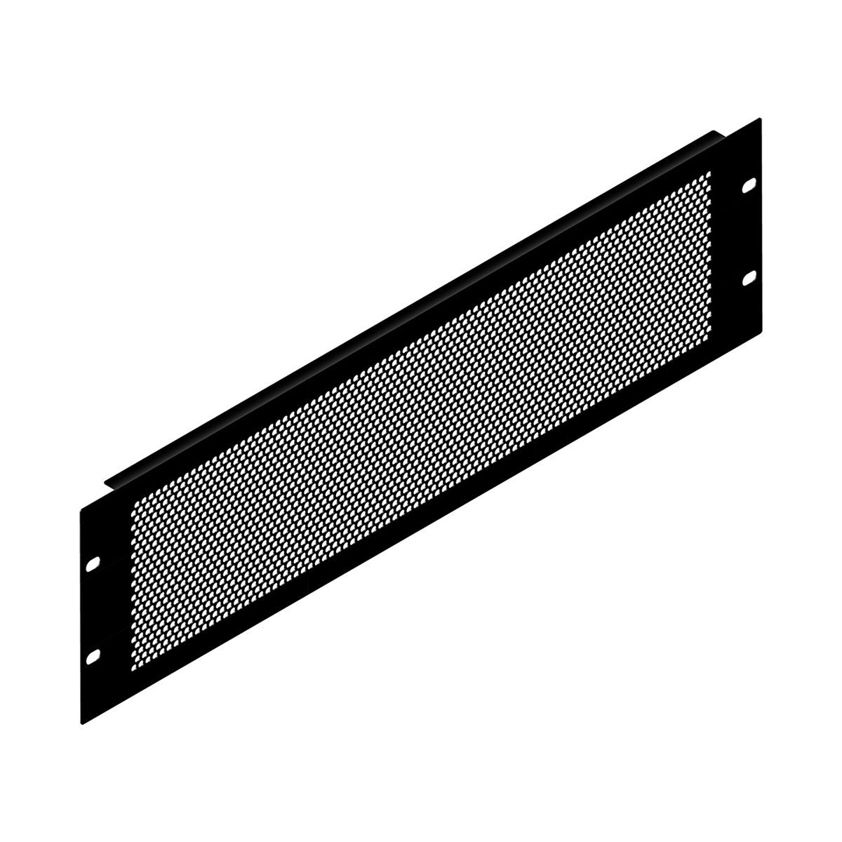 3U PERFORATED STEEL RACK PANEL