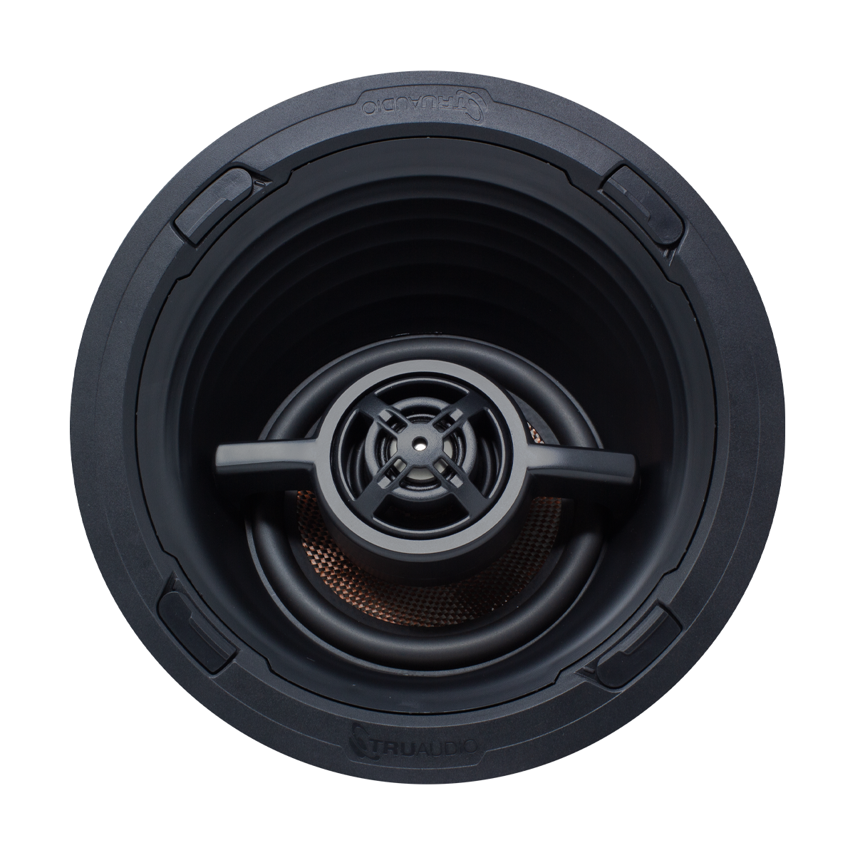 7in Home Theater LCR Speaker TruGrip Tool-less Install Carbo