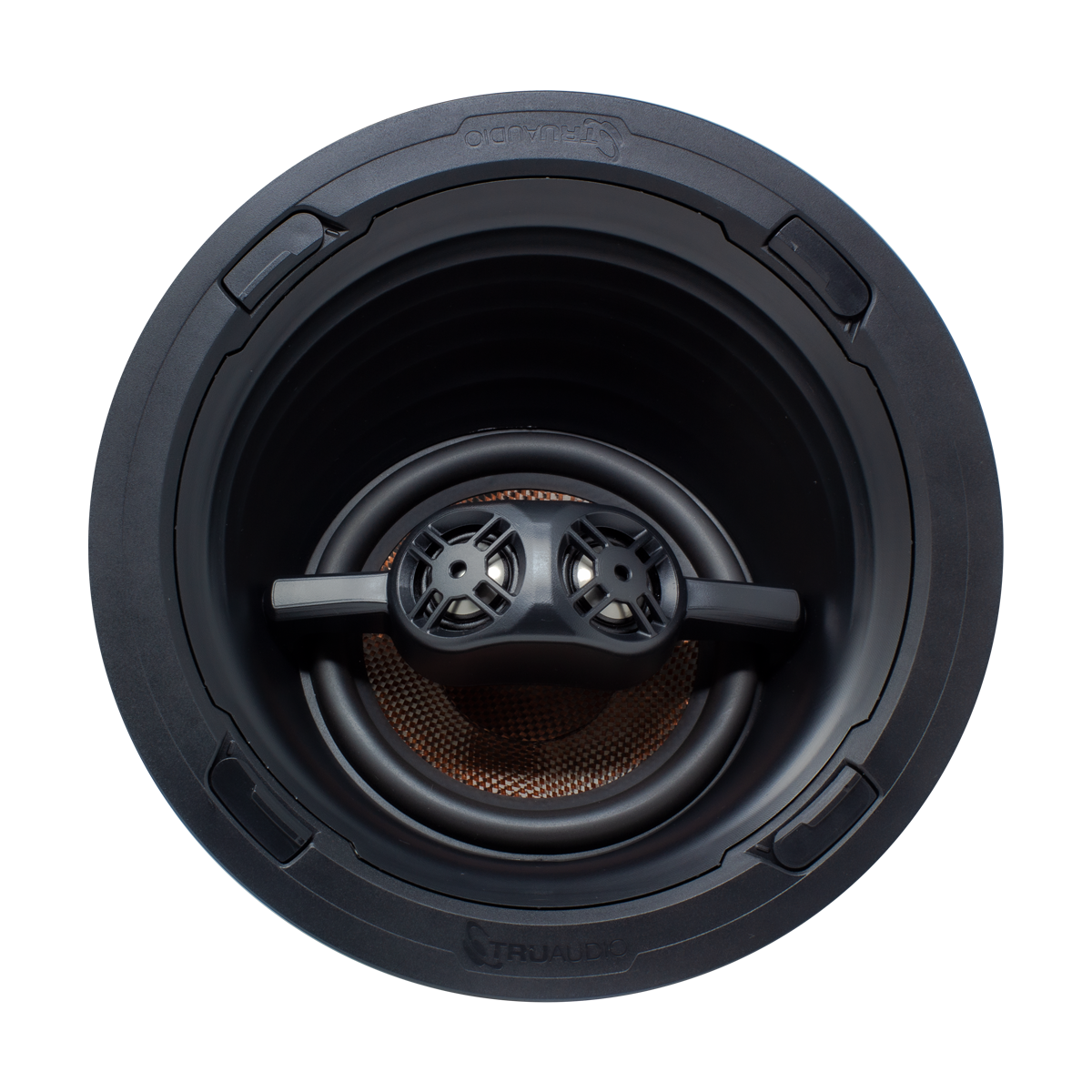 7in Home Theater SUR Speaker TruGrip Tool-less Install Carbo