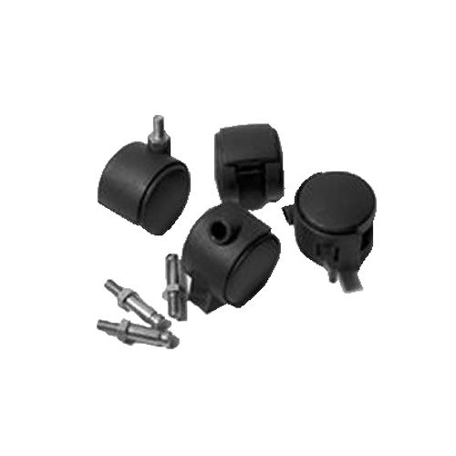 4 PC. PASTIC CASTERS SET FOR R8500 RACKS