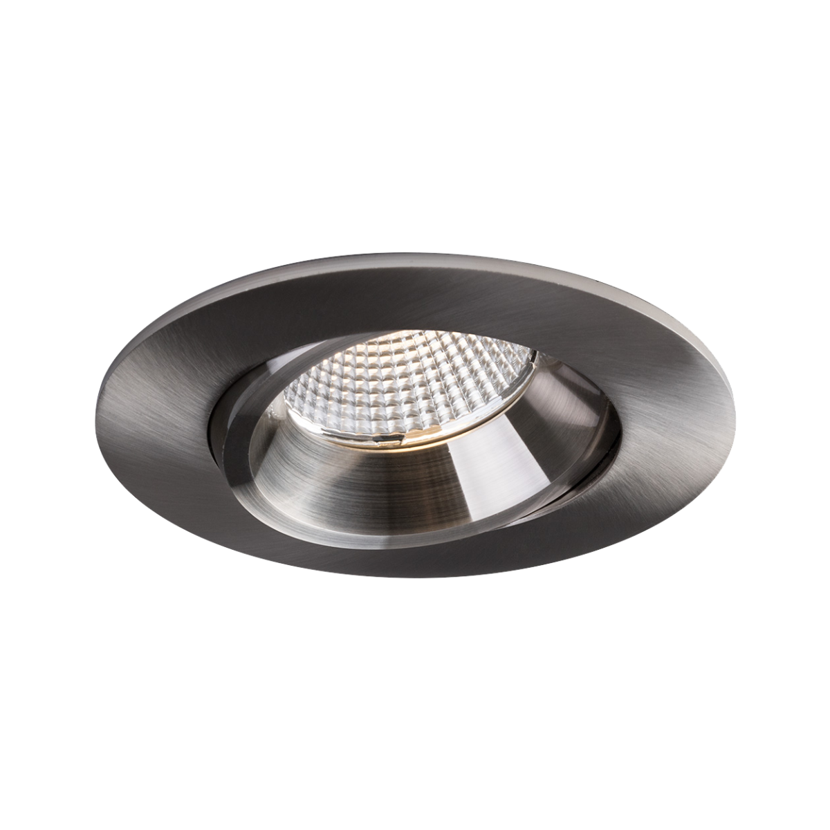 3.5 in LUNA Designer,12W, Dim To Warm, Brushed Nickel