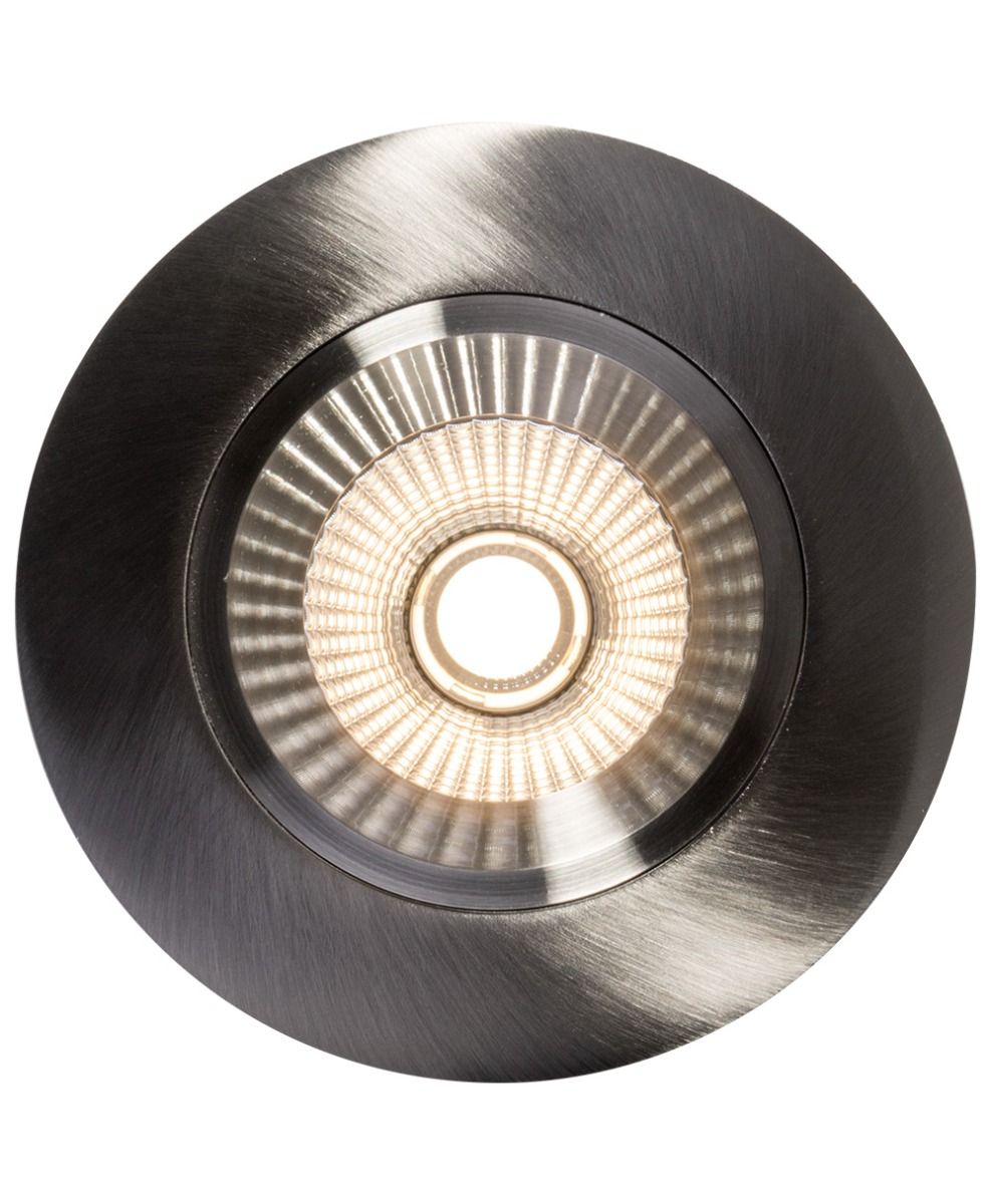 3.5 in LUNA Designer,12W,27K-50K Selectable, Brushed Nicke