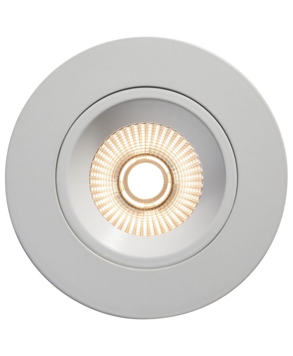 3.5 in LUNA Designer,12W,27K-50K Selectable, White