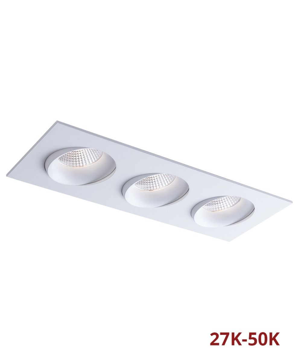 Luna Multiples 3.5 in x 3 White, 27-50K Selectable