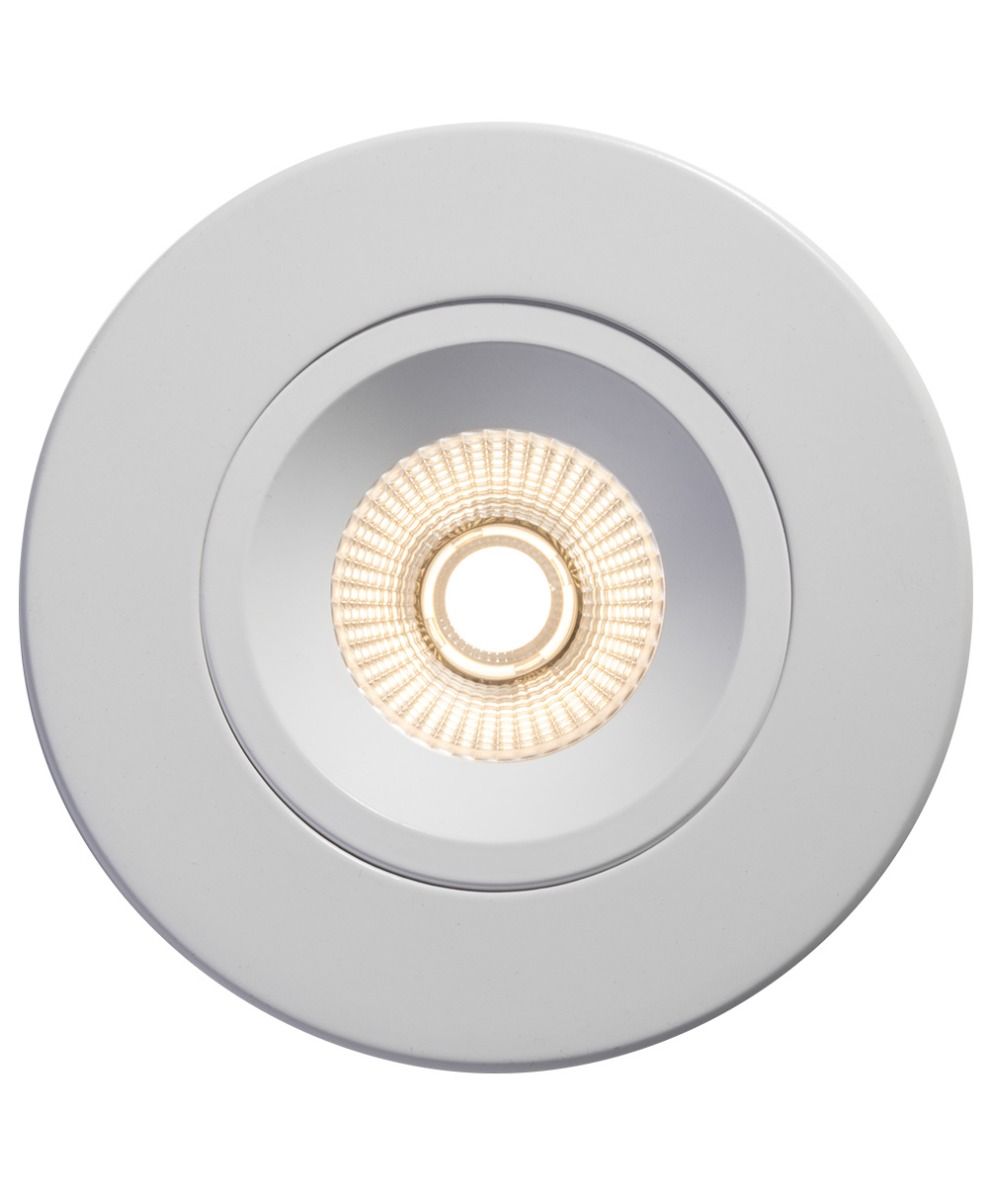 4 in LUNA Designer,12W,Dim To Warm, White