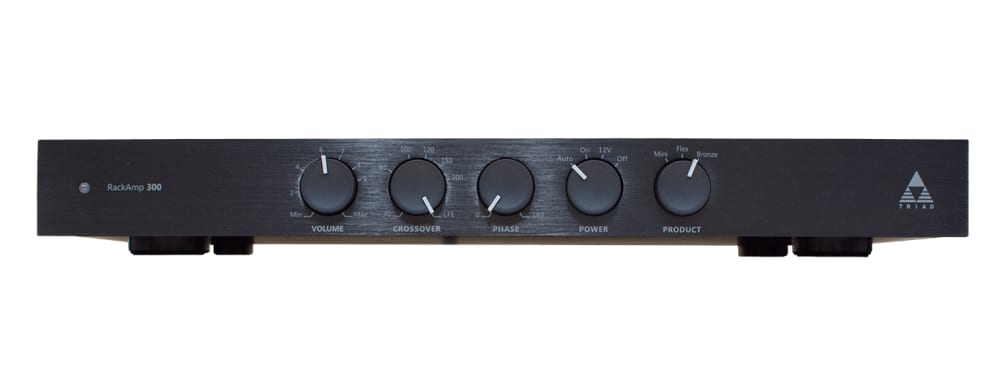 Triad InCeiling DS4/9 Sub with Round Micro Frame Grill with RackAmp 300