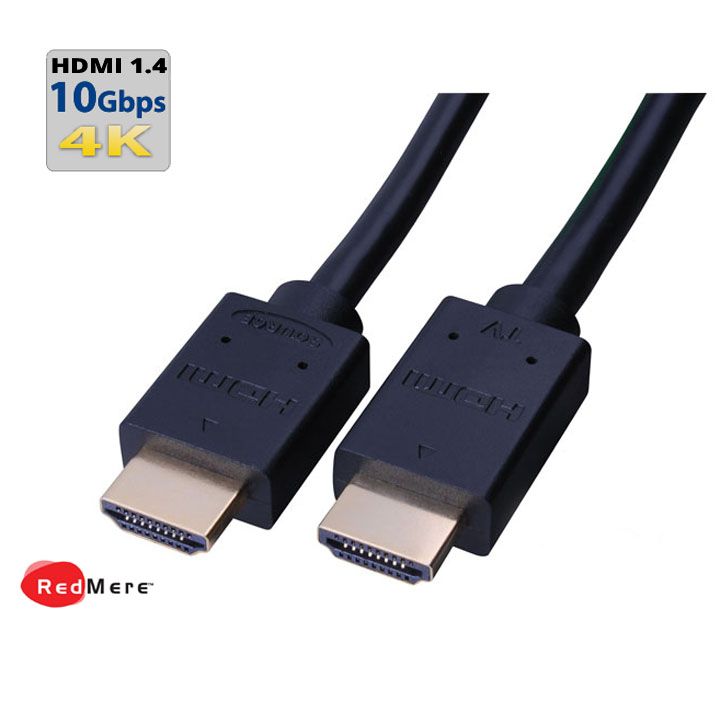 High Speed HDMI Cable with Ethernet and RedMere Chip- 100 FT
