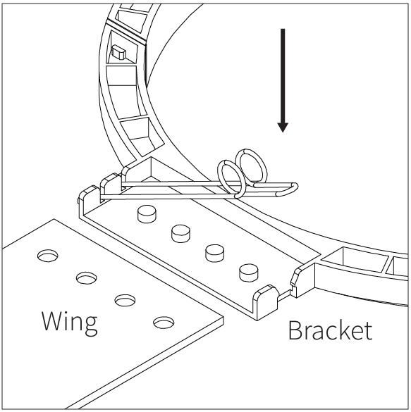 New Construction Brackets (Reusable Ring) for PC50 (EACH)