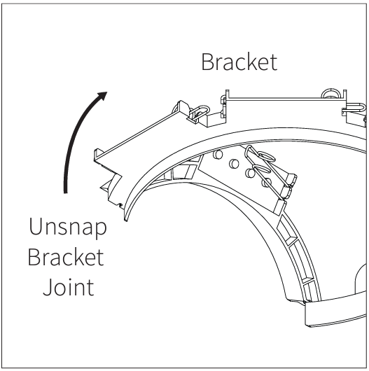New Const. Brackets (Reusable Ring), 6.5/ 8in OA / AA - EACH