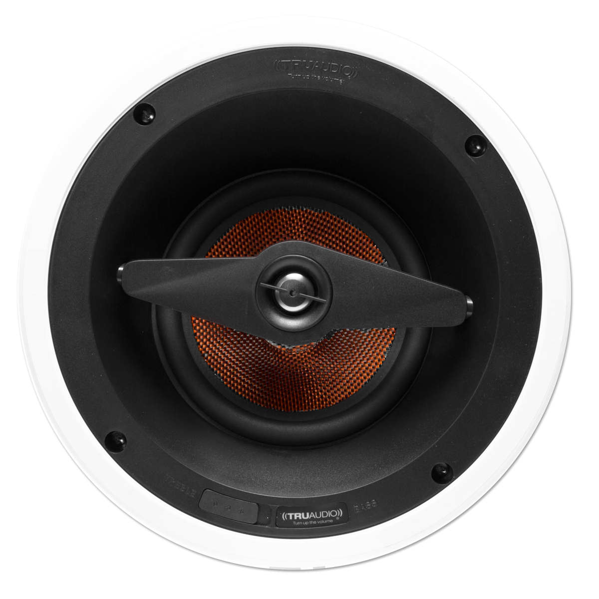 Revolve series 6.5 in 2-way In-Ceiling LCR Speaker w- Carb