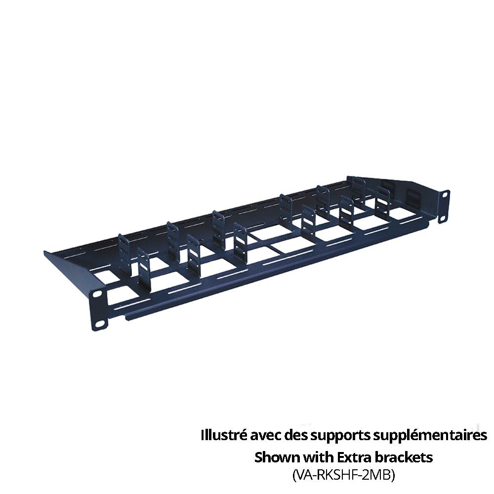 Universal Rack Shelf Kit 19in (includes 4 brackets)