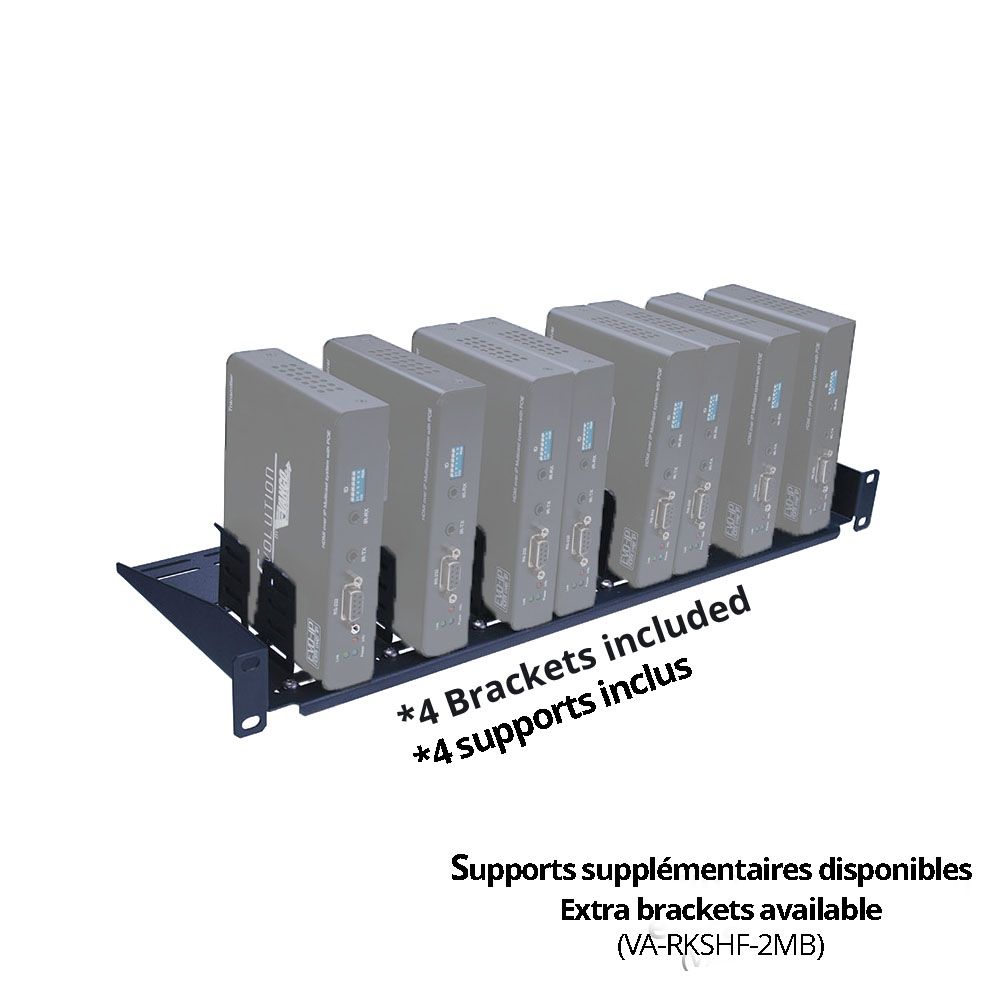 Universal Rack Shelf Kit 19in (includes 4 brackets)