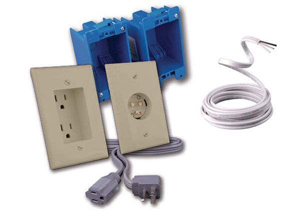 Rapid Link Power - Complete Install Kit with Romax, Ivory