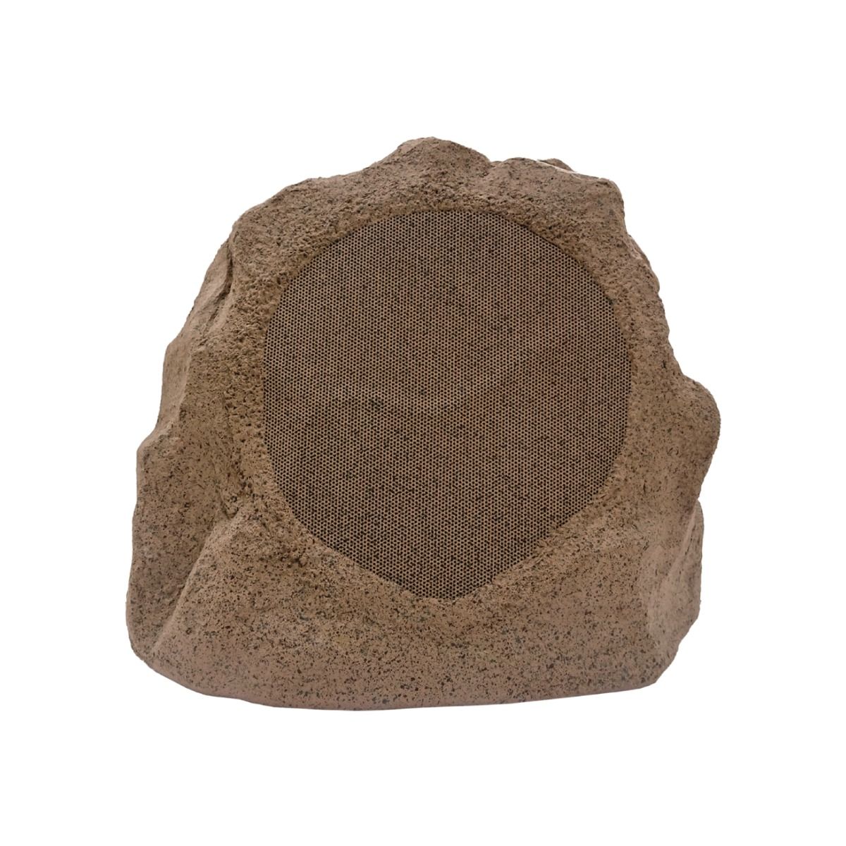 8in 2-Way Adept Outdoor Rock Speakers, 60w Sandstone