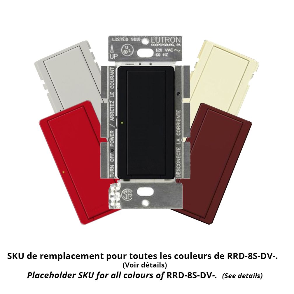 RA2 8A 2WIRE SWITCH - **Specify Colour**