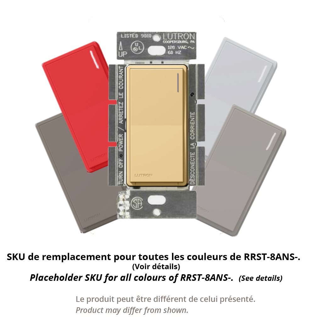 RA3 8A NEUTRAL SWITCH (LIGHT, 5.8A MTR) - **Specify Colour**