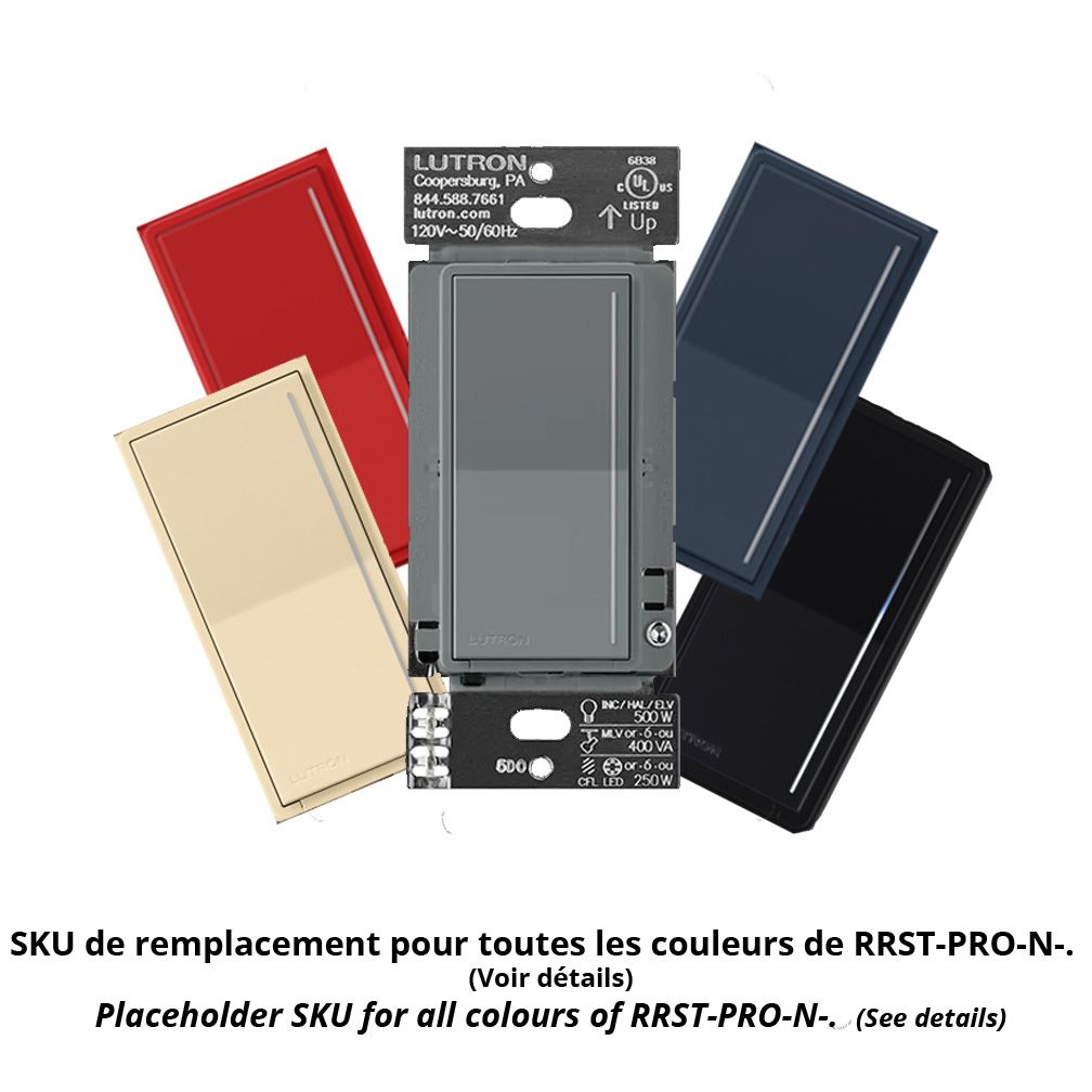 RA3 PHASE SELECTABLE NEUTRAL DIMMER - **Specify Colour**