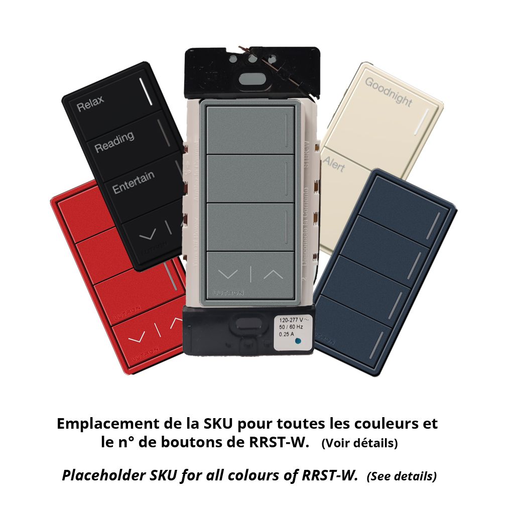 RA3 WALL KEYPADS (ALL BUTTON CONFIGS) - **SPECIFY COLOUR**