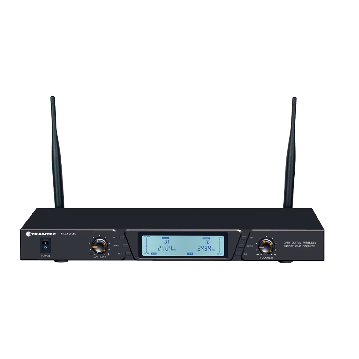 Digital Wireless RX2 receiver and 2x Handheld Microphone
