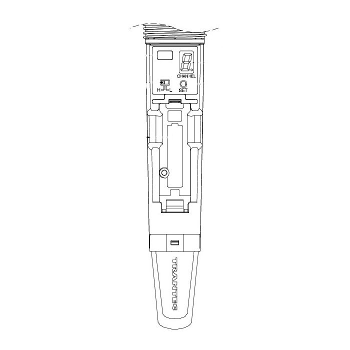 Trantec S4.10 wireless system with dynamic handheld mic