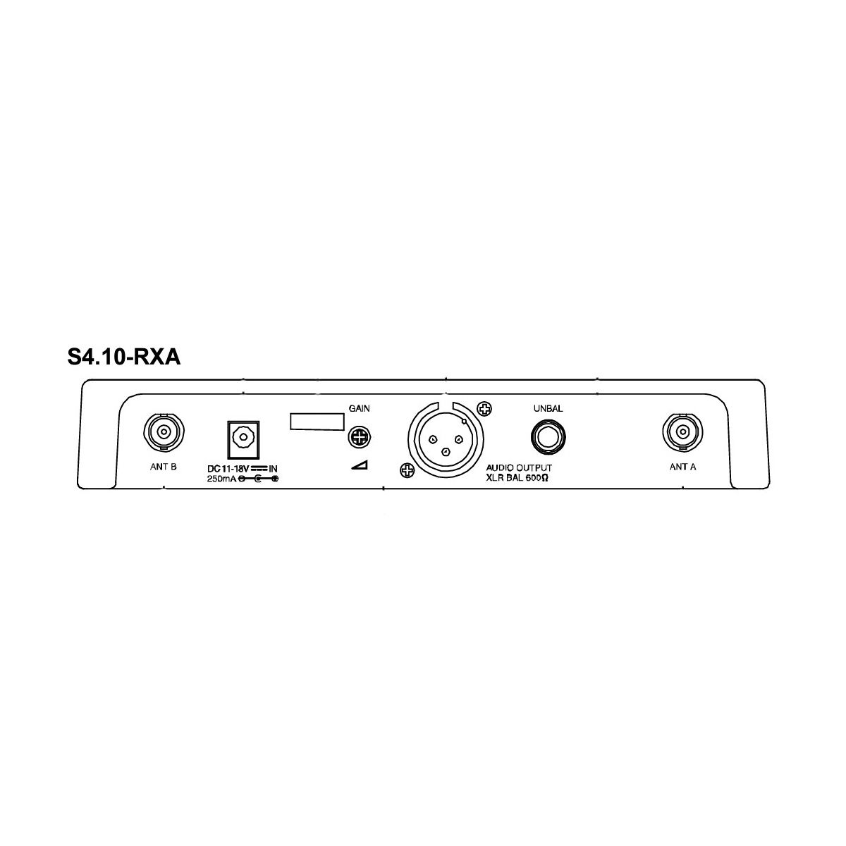 Trantec S4.10 wireless receiver
