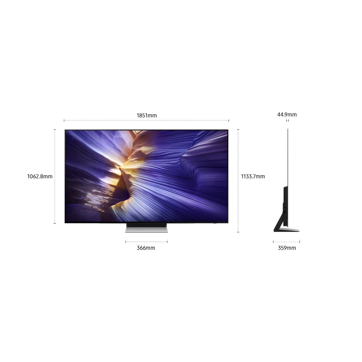 83in S90 series OLED 4K TV - 2025