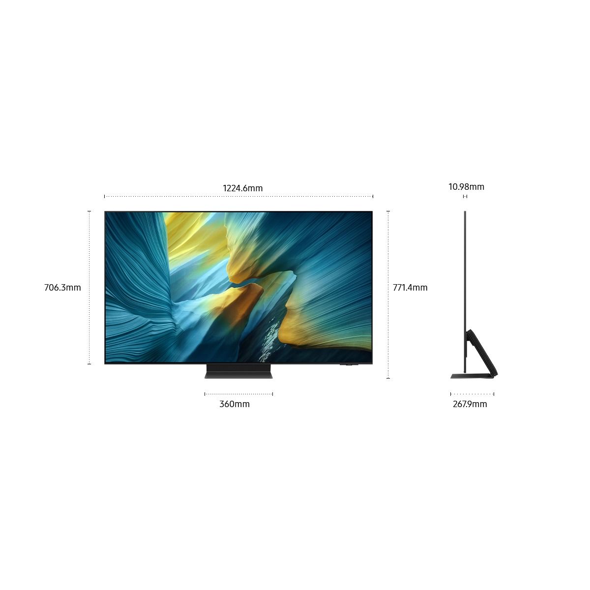 55in S95 series OLED 4K TV - 2025 (w-OneConnect Box)