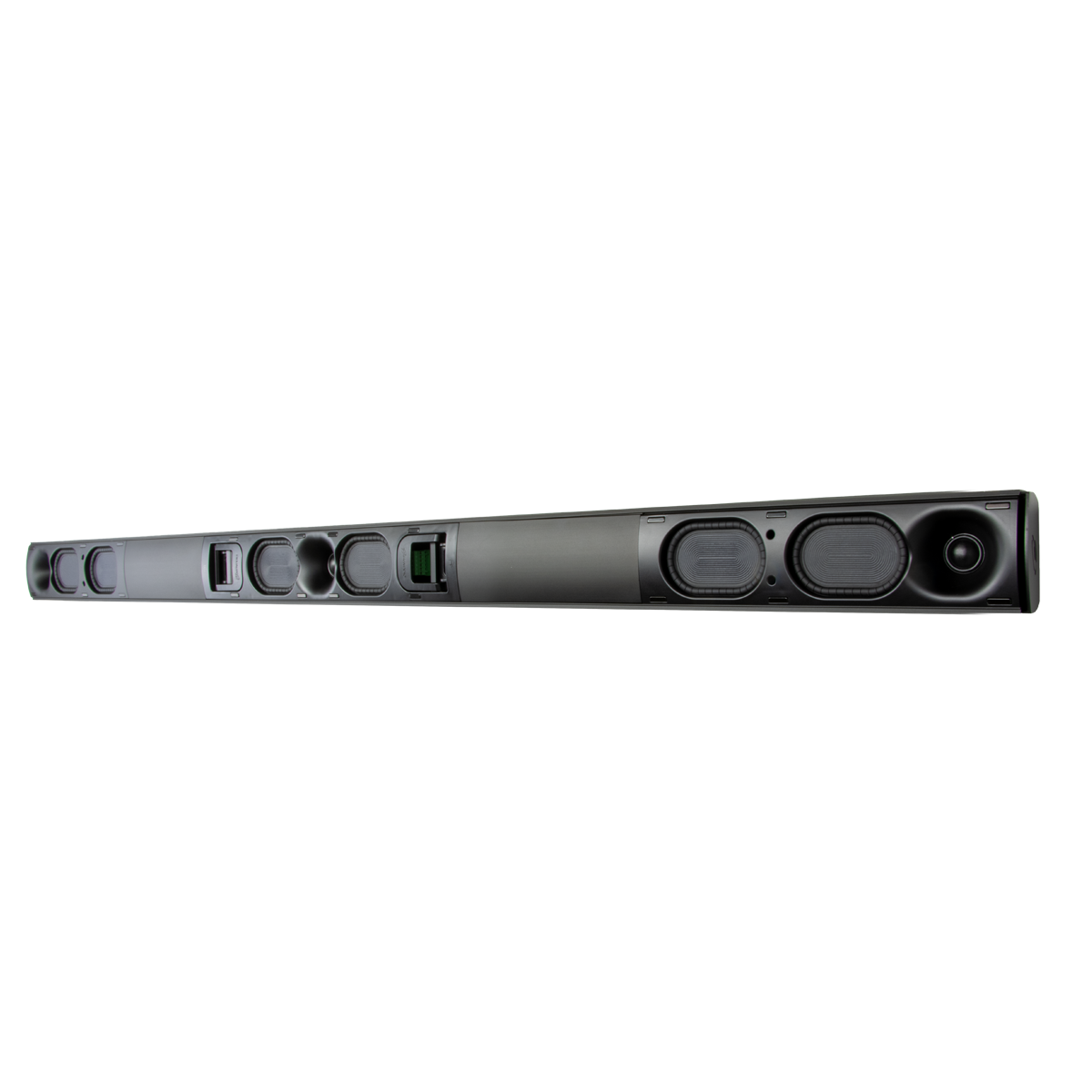 Custom Length LCR Soundbar, 4.5in Woofers, for 60in-70in TV