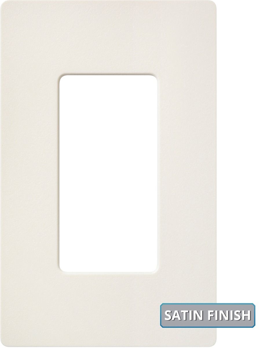 1-GANG SCREWLESS WALLPLATE - **SPECIFY COLOUR**