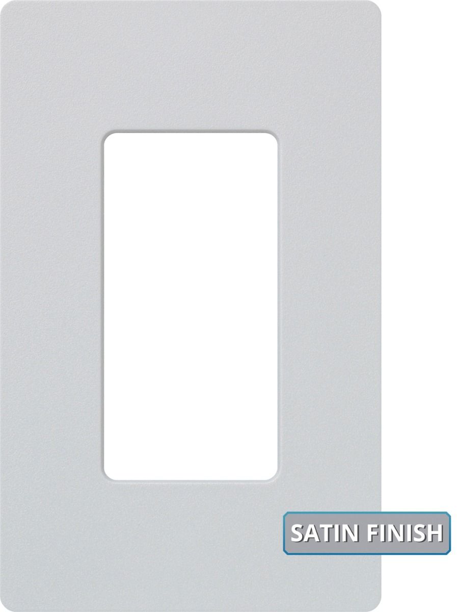 1-GANG SCREWLESS WALLPLATE - **SPECIFY COLOUR**
