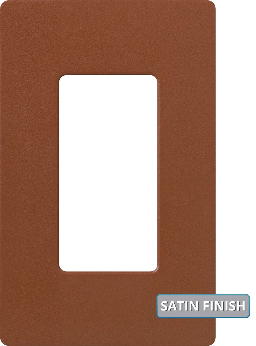 1-GANG SCREWLESS WALLPLATE - **SPECIFY COLOUR**