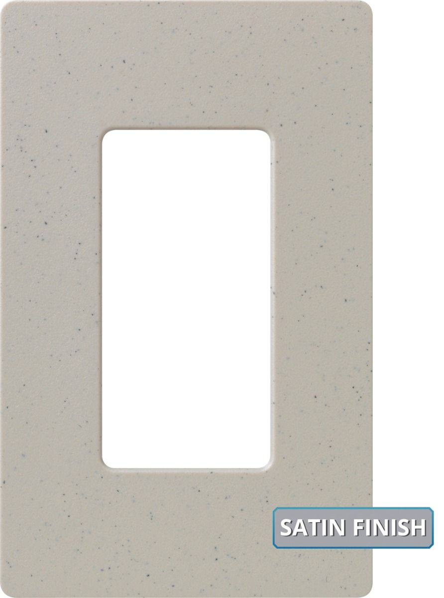 1-GANG SCREWLESS WALLPLATE - **SPECIFY COLOUR**