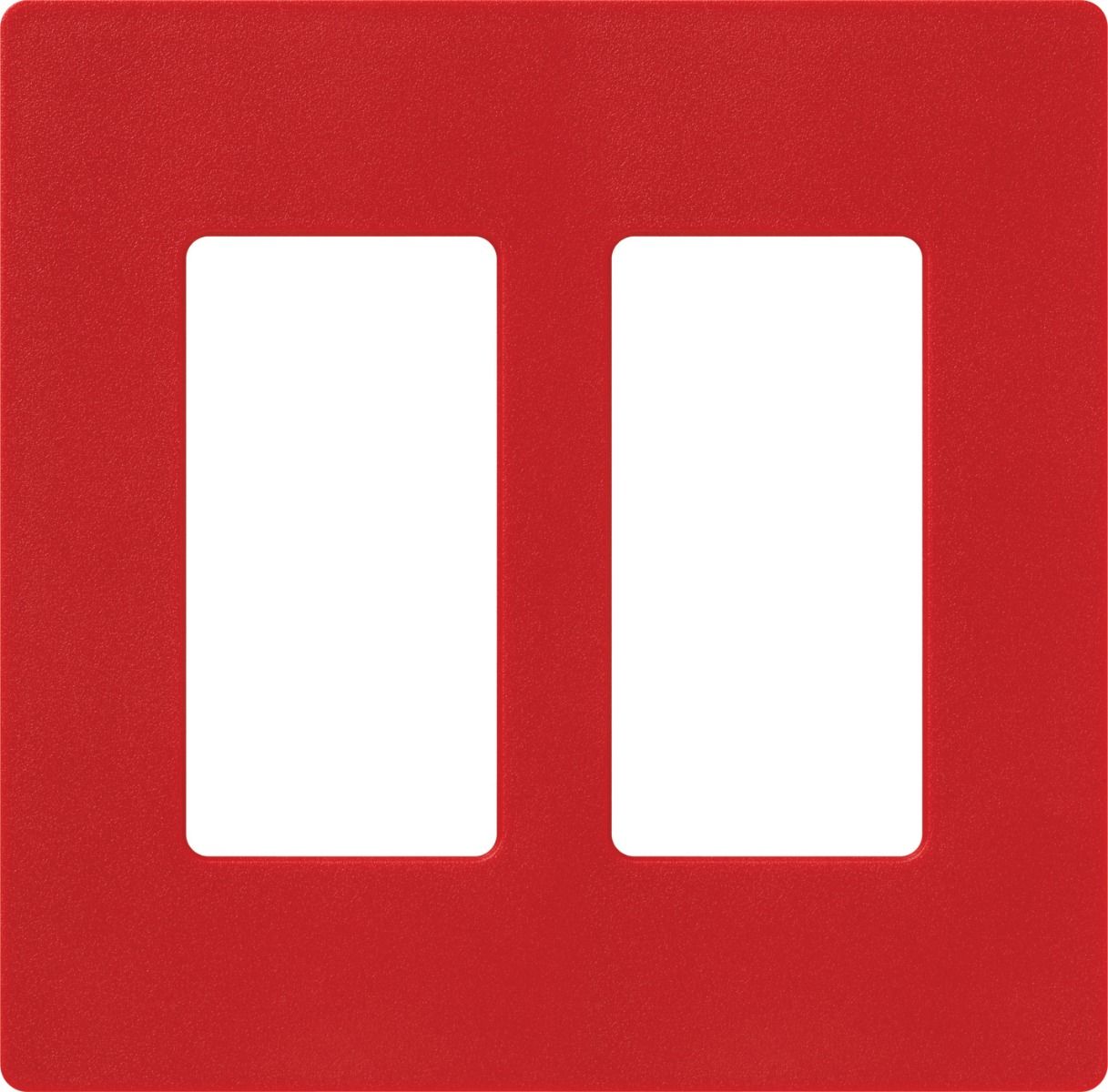 2-GANG SCREWLESS WALLPLATE - **SPECIFY COLOUR**