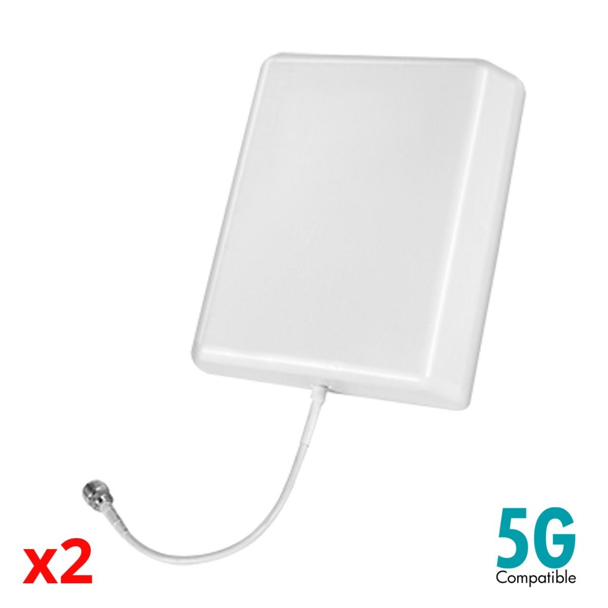 Adv Commercial 5G Cell Booster Kit w-Yagi/ Panel & 2 Panels