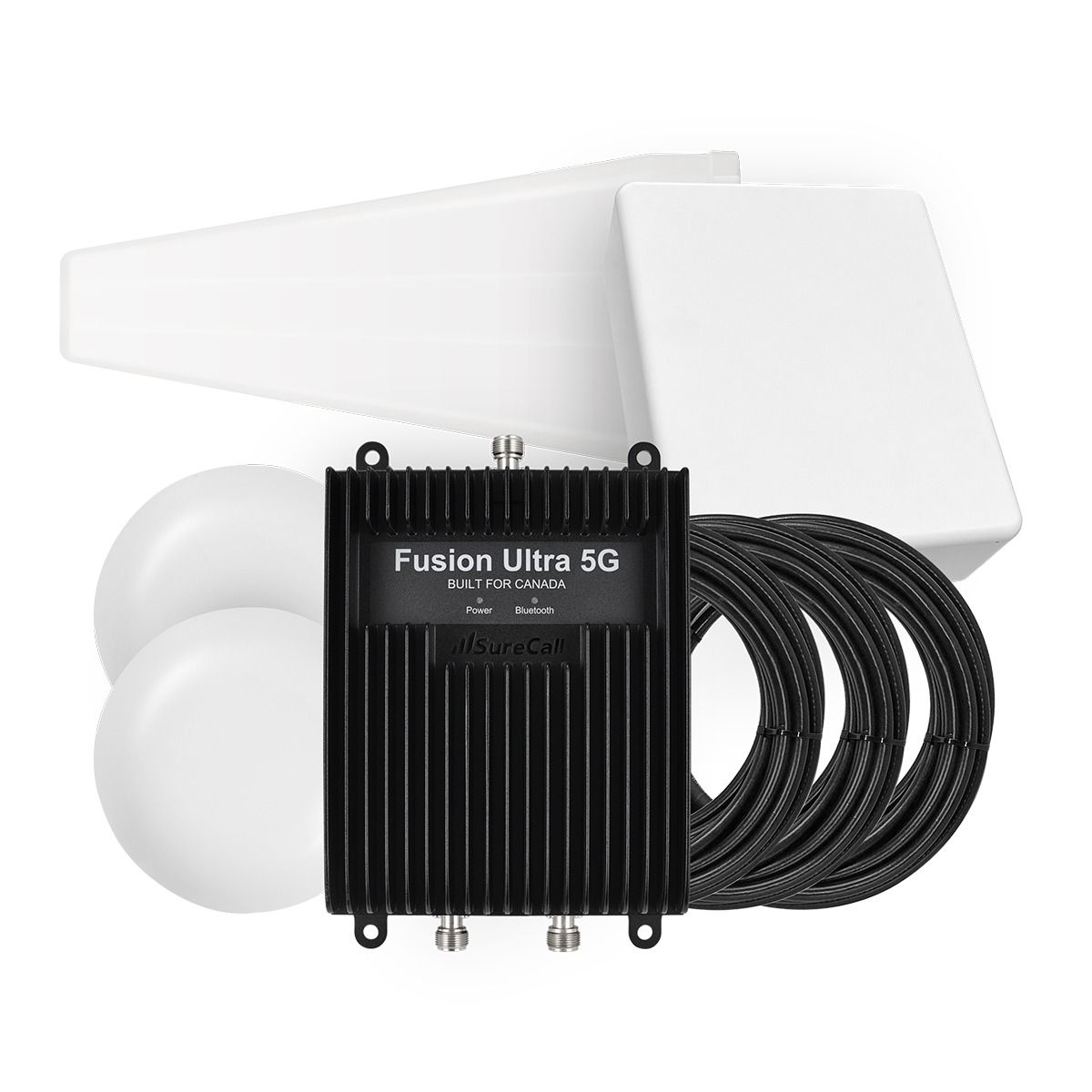 Adv Commercial 5G Cell Booster Kit w-Yagi & Panel & 2 Domes