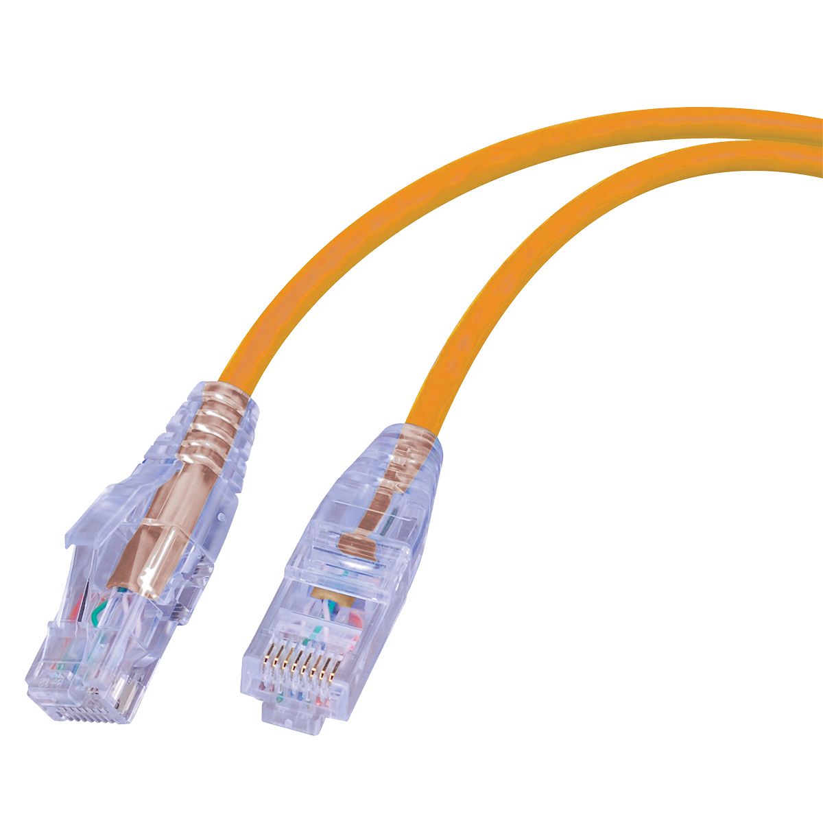 Super Slim CAT6 1ft. Orange