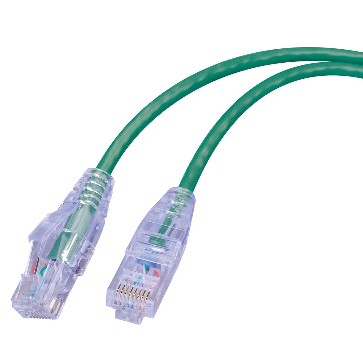 Super Slim CAT6 1ft. Green