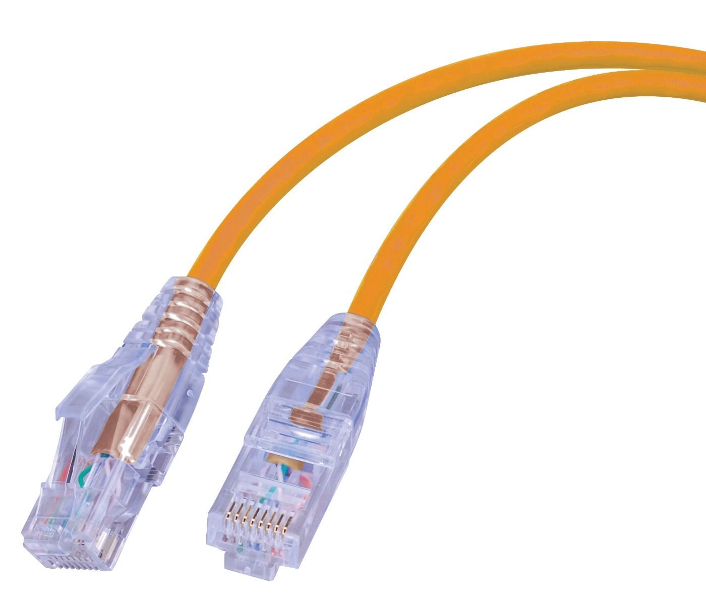 Super Slim CAT6 7ft. Orange