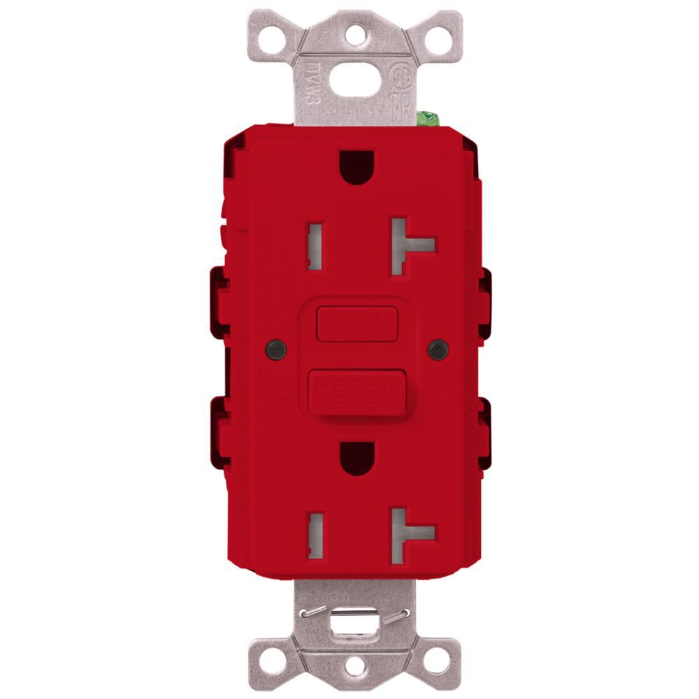 20A GFCI SELF TESTING RECEPTACLE - **SPECIFY COLOUR**