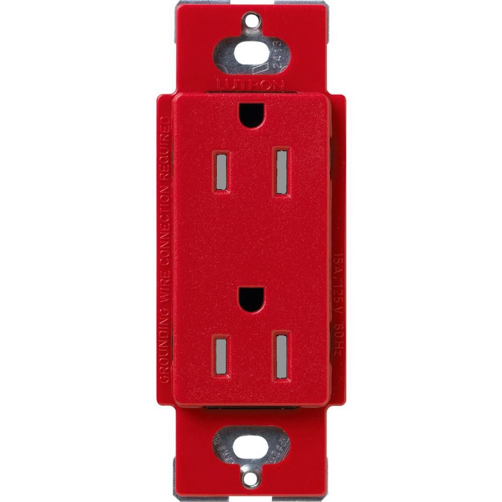 15A TAMPER RESISTANT RECEPTACLE - **SPECIFY COLOUR**