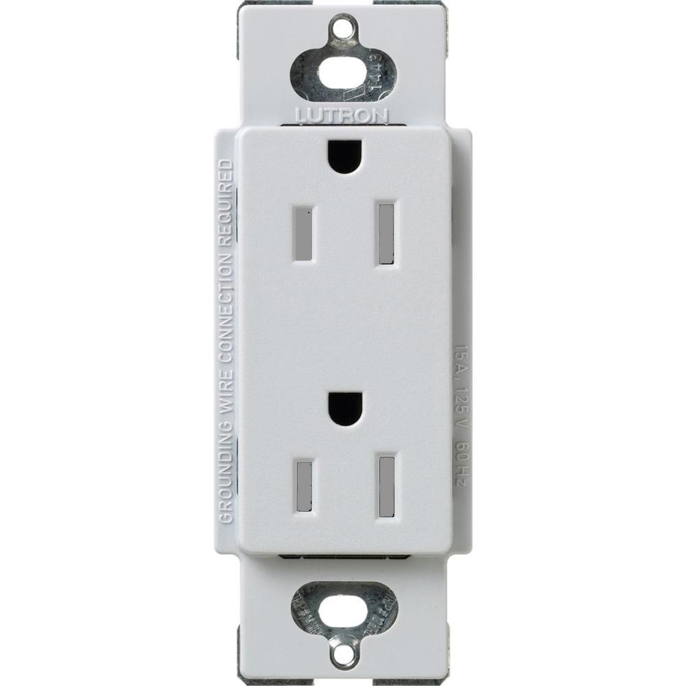 15A TAMPER RESISTANT RECEPTACLE - **SPECIFY COLOUR**