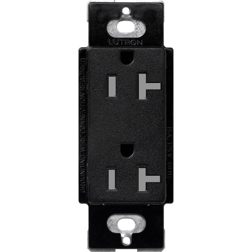20A TAMPER RESISTANT RECEPTACLE - SATIN MIDNIGHT