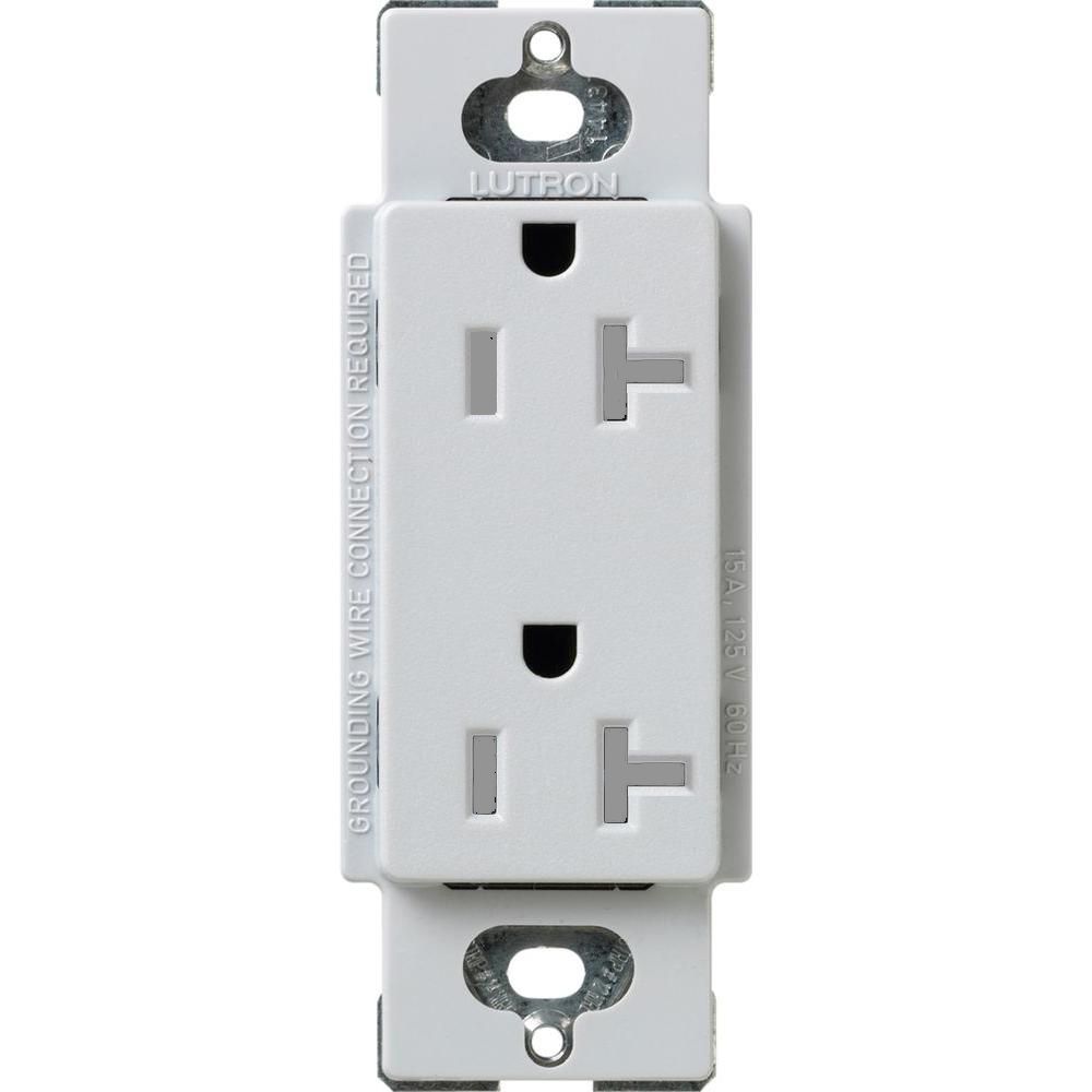 20A TAMPER RESISTANT RECEPTACLE - **SPECIFY COLOUR**
