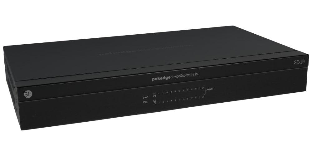 Pakedge® 26 Port Unmanaged Switch with 2 Fiber