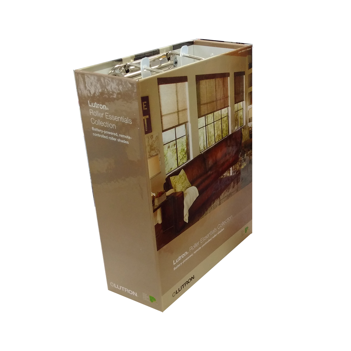 LUTRON ROLLER SHADES SAMPLE BINDER